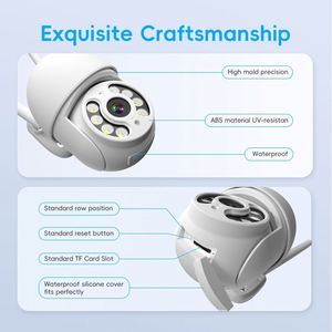 Caméra IP <span class=keywords><strong>de</strong></span> surveillance <span class=keywords><strong>avec</strong></span> support d'ampoule pour magasin, sans Internet, IA, porte battante, PTZ, analogique, bloqueur CCTV, RTMP, Push - Product Image 2