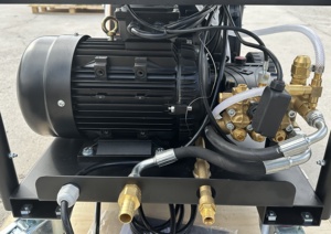 Nettoyeur haute pression à eau chaude 3KW 2175Psi 9LPM, machine de nettoyage haute performance à eau chaude - Product Image 5