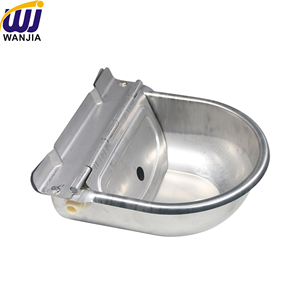 WANJIA Bebedero Automático de Acero Inoxidable 304, Recipiente de Agua Duradero para Ganado, Cerdo, Vaca, Oveja, Cabra, Instrumento Veterinario - Product Image 2