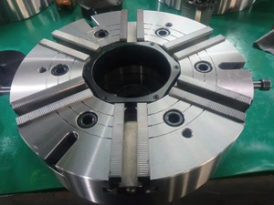 <span class=keywords><strong>Tour</strong></span> à métaux vertical de grande taille, <span class=keywords><strong>mandrin</strong></span> hydraulique à 3/4/6 mâchoires, matériau en acier, tailles de 18 à 40 pouces, outil de maintien de la pièce de haute précision - Product Image 3