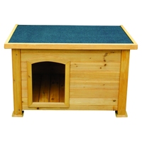 Nichoir pour chien en bois massif, super imperméable et durable, grand nichoir extérieur, abri pour animaux de compagnie, maison pour chien de jardin, design résistant aux intempéries