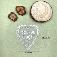 Disegno personalizzato Die tagli carta Scrapbooking Album busta invito scatola di caramelle Scrapbooking metallo carbonio muore taglio