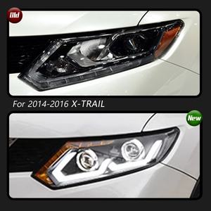 Conjunto de Faros Delanteros Originales TYPY a Precio de Mayoreo para Nissan X-TRAIL 2014-2016, Faros Delanteros Modificados de Actualización - Product Image 3