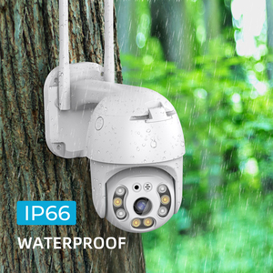 Cámara Solar WiFi <span class=keywords><strong>ICSee</strong></span> A6 3/4MP, Cámara de Seguridad Exterior IP66 Impermeable, Visión Nocturna a Todo Color, Detección de Movimiento, Tarjeta TF - Product Image 4