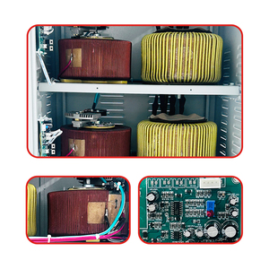 Regulador de Voltaje Automático Trifásico Tipo Servo Eléctrico <span class=keywords><strong>TNS</strong></span> 20KVA 30KVA 380 415 440 Voltios, Estabilizador AVR - Product Image 3