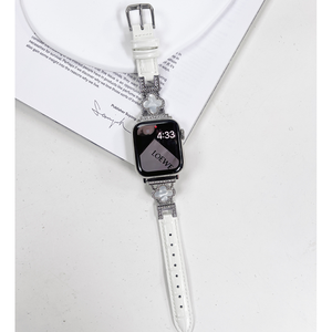 革バンドメタルピンバックル付きファッション時計ストラップブレスレット - Product Image 4