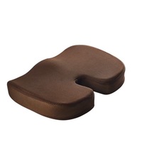 Coussin Ergonomique de Siège de Voiture et de Bureau Confortable en Mousse à Mémoire de Forme Orthopédique pour Coccyx, Chaise Zéro Gravité pour Coussins Lombaires et d'Assise