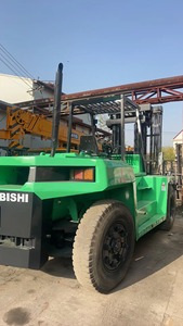 Used Mitsubishi 15 Ton Forklift Original Engine mitsubishi FD150 Forklift 7 ton 30 ton 15 ton fork truck for sale - Product Image 6