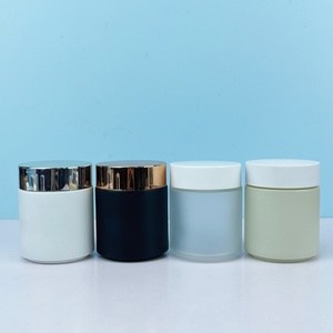 Bocaux en verre givré de 200 ml avec couvercles à vis, capacité 200 g - Product Image 3