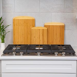 Tabla de Cortar de Bambú Extra Grande de Primera Calidad, Bien Hecha por el Fabricante, para Cocina - Product Image 2