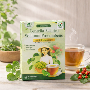 NMPT Centella Asiatica Herbal Tea—100% Safe & Natural Detox (40 Bags) - Product Image 1