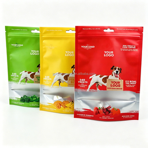 Heat Sealable BOPP Clear Plastic Packaging Large Stand up Pouch Customized Print Low MOQ Dog Pet Food <b>Bag</b> - Product Image 2