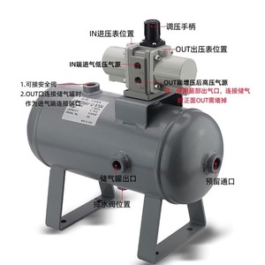 Vanne de surpression SMC VBA10A 02GN VBA43A 04GN VBA20A 03GN VBA40A 04GN pour gaz, taille de port 1/4 po - Product Image 1