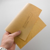 Papier kraft brun MG de qualité alimentaire 70 g/m², fabriqué à partir de pâte de bois vierge pour les sacs et pochettes alimentaires, avec revêtement de laminage