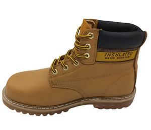 JDS-Botas DE SEGURIDAD DE CUERO genuino Goodyear Welt Rubber para hombre, botas elegantes, botas impermeables de invierno para hombre - Product Image 5