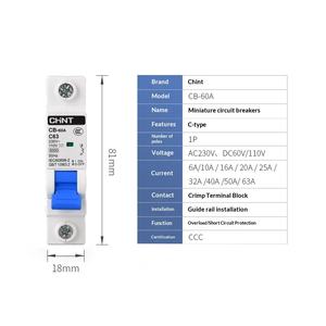 Nouveau disjoncteur de <span class=keywords><strong>ligne</strong></span> pour <span class=keywords><strong>moto</strong></span> électrique, protection de circuit CC, interrupteur à air, remplacement/réparation de fusible, blanc - Product Image 1