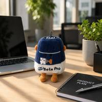 Llavero de peluche personalizado, mini animal de peluche suave, colgante para bolso, venta al por mayor, fábrica OEM, juguete de mascota para regalos promocionales