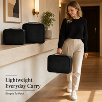 3 ensembles de cubes de compression pour bagages, sacs de rangement pour les voyages en famille, les escapades de week-end et les voyages d'affaires
