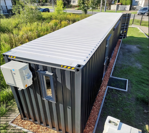 40FT 조립식 배송 컨테이너 하우스 편안한 생활을위한 욕실 주방이있는 산업 디자인 스타일-침실 또는 작업장 용 - Product Image 2