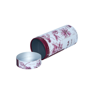 Emballage en cylindre de papier rigide de qualité alimentaire pour le thé et la <span class=keywords><strong>vodka</strong></span> avec gaufrage et laminage mat - Product Image 6