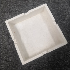 Sagger rectangulaire en céramique de mullite réfractaire, <span class=keywords><strong>creuset</strong></span> carré en céramique de mullite pour <span class=keywords><strong>le</strong></span> frittage en four - Product Image 2