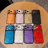 Pour iPhone 15/16/17 Pro Max – Nouvelle Coque de Protection Antichoc de Luxe Électroplaquée en TPU+PC avec Caractères Chinois FU (Fortune)