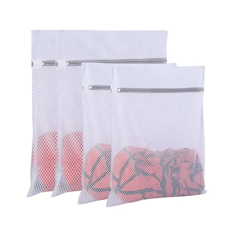 Wholesale Eco friendly Foldable Mesh Bra Lingerie Wash Custom Laundry Bag