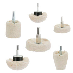 6 Stuks Set Polijstkussen Polijstwiel Kit Auto Polijstmachine Aluminium Legering Roestvrijstalen Mop Wielboor Met Oem Aangepaste Ondersteuning - Product Image 4