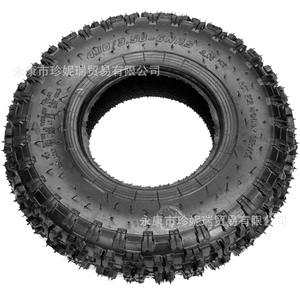 ยางตัน Zhen Nirui ขนาด 4.10/3.50-6 ลายบัตเตอร์ฟลาย สำหรับรถโกคาร์ทและรถแข่งคาร์ท - Product Image 1