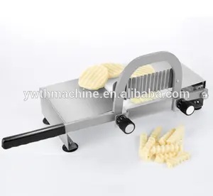 Edelstahl Kartoffel Curly Fry Cutter Wellen messer Kartoffel schneider