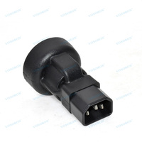 Adaptateur d'alimentation femelle 3 broches IEC 320 C14 vers SAA Australie pour PDU UPS, convertisseur de prise CA, prise C14-AU