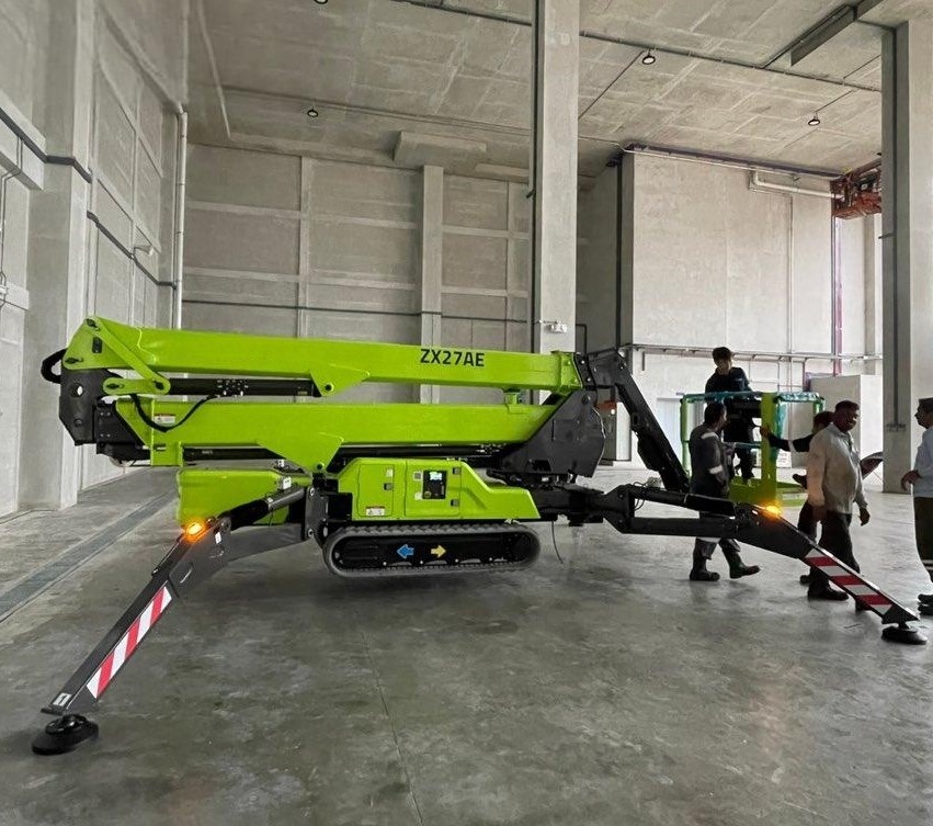 ZX27AE Ultra-Narrow Spider Lift Aerial Work Platform Electric High