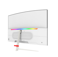 Moniteur de jeu LED incurvé de 23.8 pouces avec panneau IPS HDR 120Hz Nouveau pour PC de bureau