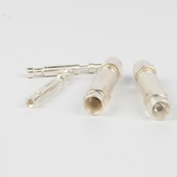 Pogo Pin à ressort personnalisé de haute qualité, plaqué or, en laiton, usinage CNC, capacités d'usinage de l'acier inoxydable, cuivre haute intensité