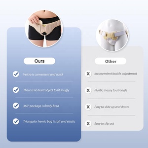 Logo quantité minimale de commande bas personnalisé soins de santé néoprène élastique réglable bandage ombilical inguinal <span class=keywords><strong>ceinture</strong></span> de soutien hernie pour adultes - Product Image 6