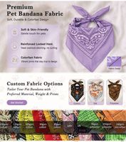 Bandana triangulaire personnalisée pour chien, motif écossais à carreaux, qualité export, pour Noël, Halloween, festivals d'automne