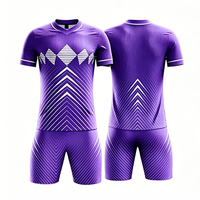 Hochwertige Sublimations-OEM-Fußballtrikots mit individuellem Logo und Nummer, Club-Team-Fußballbekleidung, bequeme Fußballtrikots