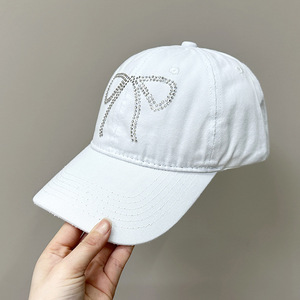 Rhinestone Butterfly Baseball <strong>Cap</strong> Women's Sequin Flower Breathable Mesh <strong>Cap</strong> Casual Versatile Shade Sunscreen <strong>Peaked</strong> Hat - Product Image 6