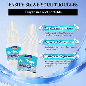 Gotas para Oídos de Mascotas para Perros y Gatos, <span class=keywords><strong>Limpiador</strong></span> de Oídos Herbal Natural para Aliviar la Picazón y Eliminar el Olor, Tratamiento contra Ácaros del Oído para Mascotas, 60 ml - Product Image 3