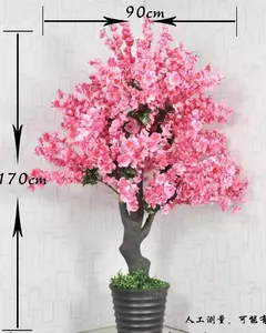人工桜桜桜アートフロアリビングルーム装飾花装飾植物部屋