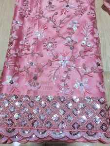 High Quality Embroidery <b>Rainbow</b> Sequence Net Fabric for Apparel Wedding Special Occasion at Export Price - Product Image 6