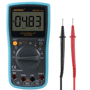 Groothandel Dm300 Universele Elektrische Test Multimeter Ac/Dc Ohm Handheld Spanningsstroom Test Digitale Analoge Meter