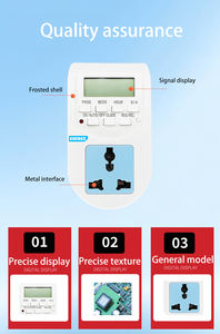 Digital-Timer-Schalter EU-Stecker AL-06 wöchentlich programmier bare elektronische 220VAC, Timer-Beleuchtung Schalter Wand-<span class=keywords><strong>Controller</strong></span>-Timer - Product Image 5