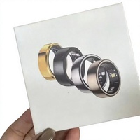 Vente flash - Bague connectée pour la santé - Taille 13 #   Podomètre d'exercice avec contrôle par application, suivi de la fréquence cardiaque, de la variabilité de la fréquence cardiaque (VFC) et du sommeil