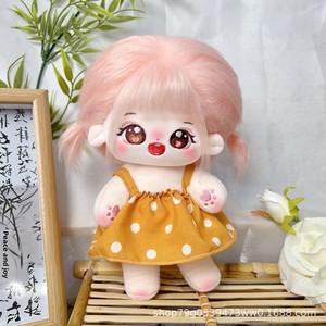 Bambola di Peluche in Cotone da 20cm per Bambine 0-24 Mesi, Vestito in Stile Occidentale, Regalo di Compleanno, Vendita all'Ingrosso - Product Image 2