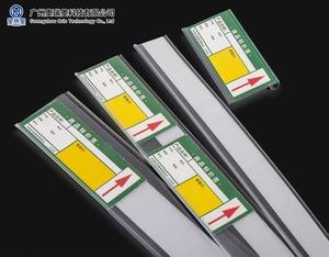 Portaetiquetas de plástico H 35mm H40mm Tiras de etiquetas de precios de supermercado Tiras de etiquetas de precios de datos - Product Image 4