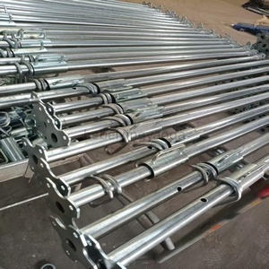 Andamio de Acero Q235 Ajustable, Estructura de Andamio Ligera Galvanizada, Apuntalamiento Telescópico Industrial para Encofrado de Hormigón - Product Image 5