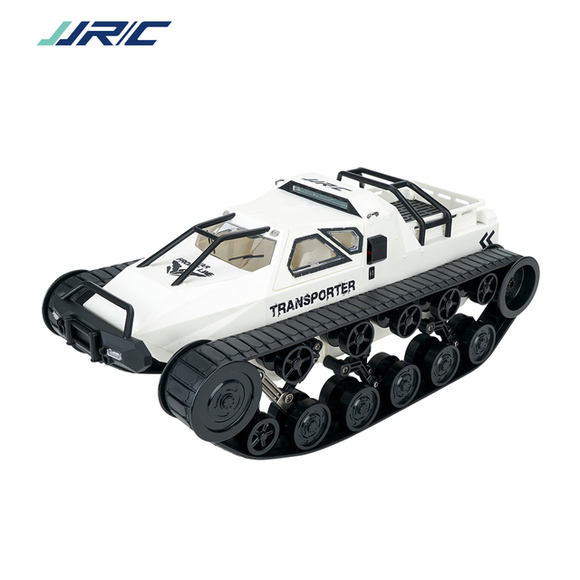 XUEREN Gifts for Kids JJRC Q79 RC Tank Car 1:12 Scale 2.4GHz Remote Control Rechargeable Drift Tank 360 Rotating Vehicle
