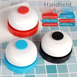 Wholesale Multi-color Optional <b>Bell</b> Toy Dingdong <b>Bell</b> Party Noise Maker <b>Calling</b> <b>Bell</b> Hand Press <b>Bell</b> Toy for Card Game - Product Image 2
