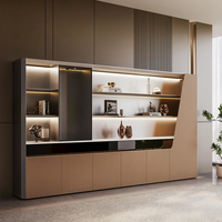 Bureau moderne de luxe en MDF pour immeuble de bureaux, mobilier de bureau modulaire haut de gamme de niveau E0